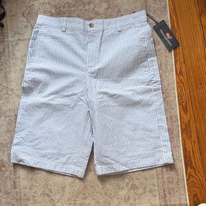 Vineyard Vines Blue Striped boys 18 Shorts
